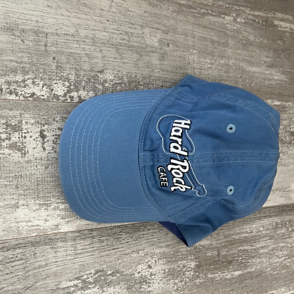 Hard Rock Cafe hat Hollywood FL OS Blue